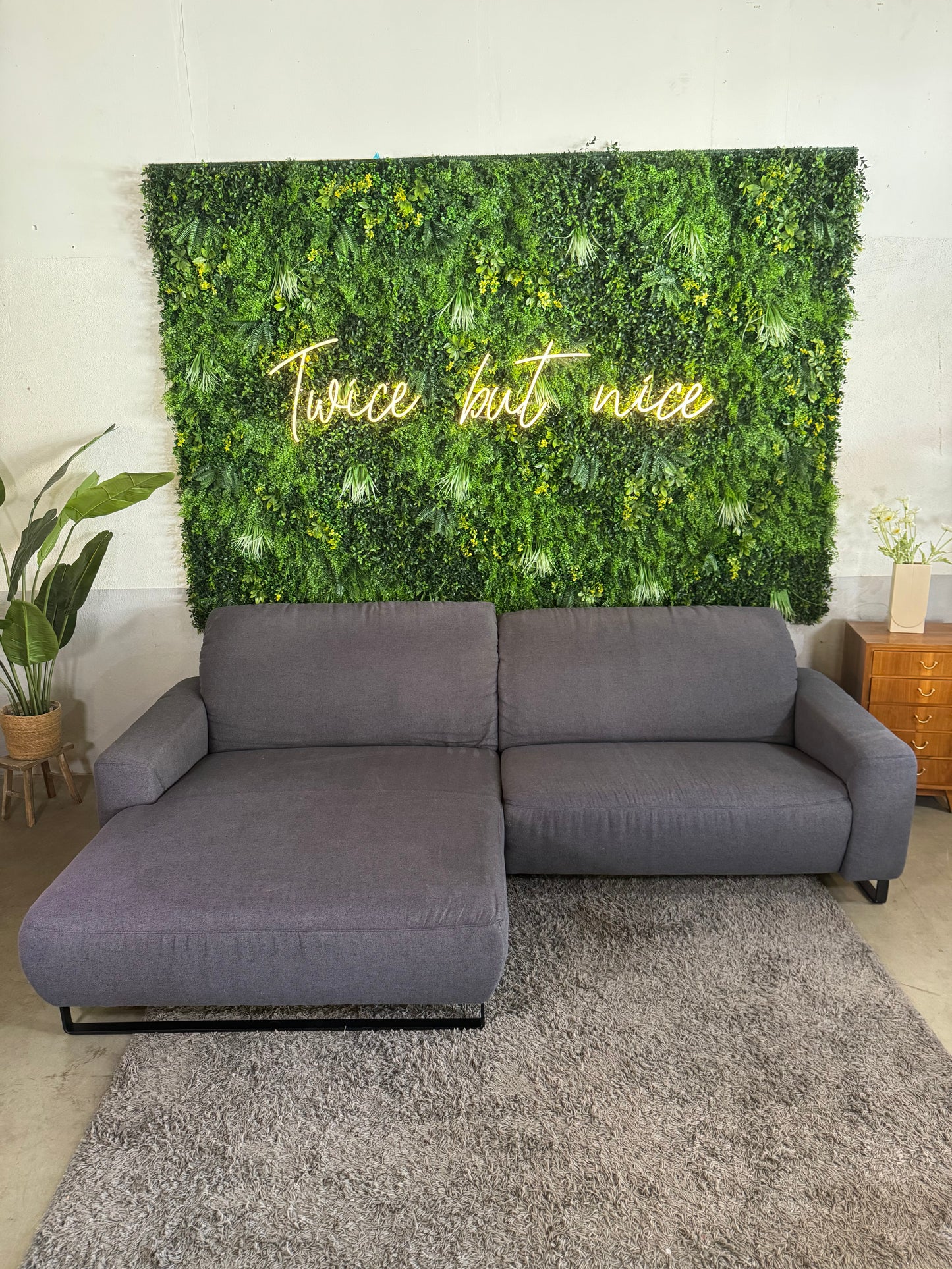 Ecksofa mit breiter Liegefläche