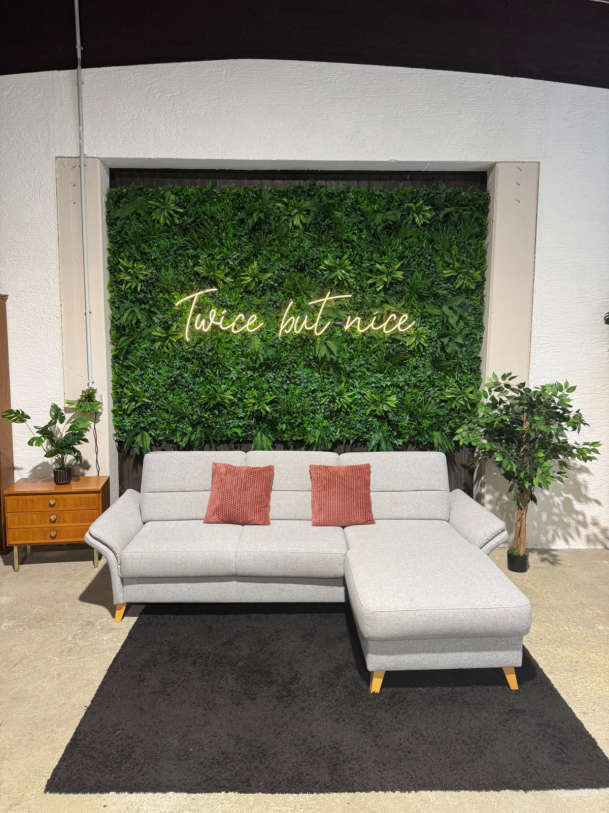 hellgraues Ecksofa