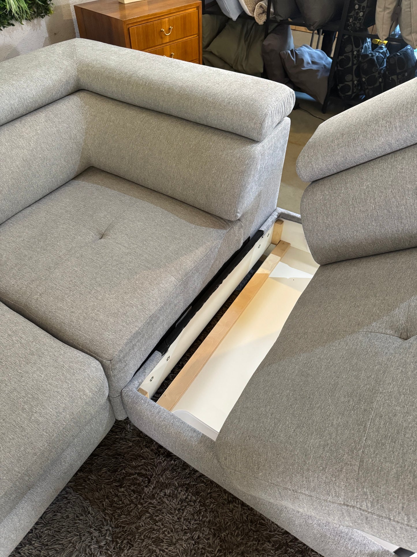 „Stylife“ Ecksofa mit Schlaffunktion (NP: 1.349€)