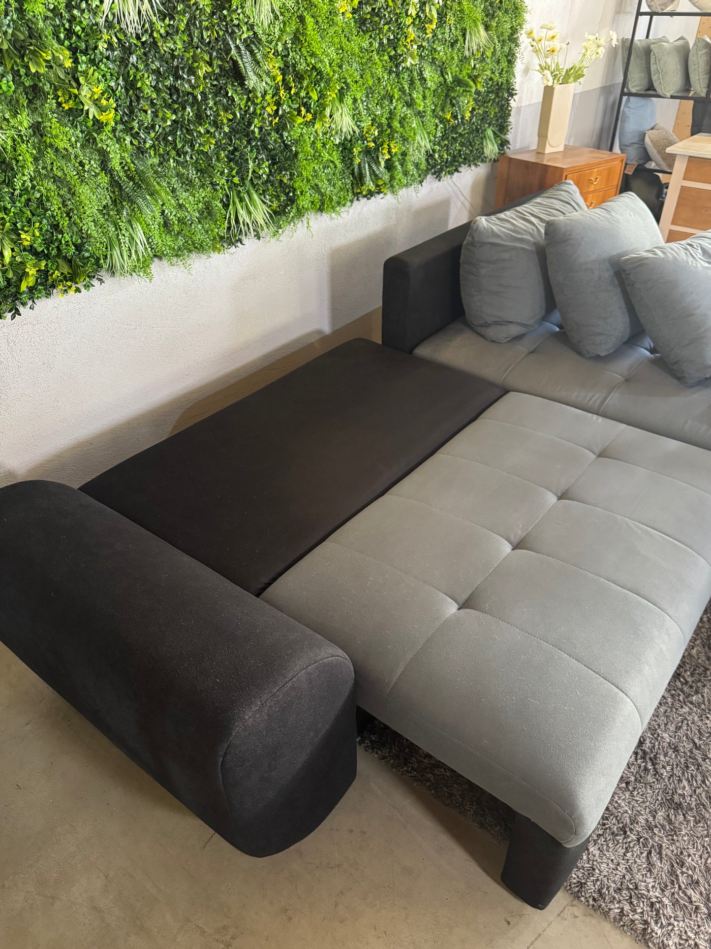 Ecksofa mit Schlaffunktion
