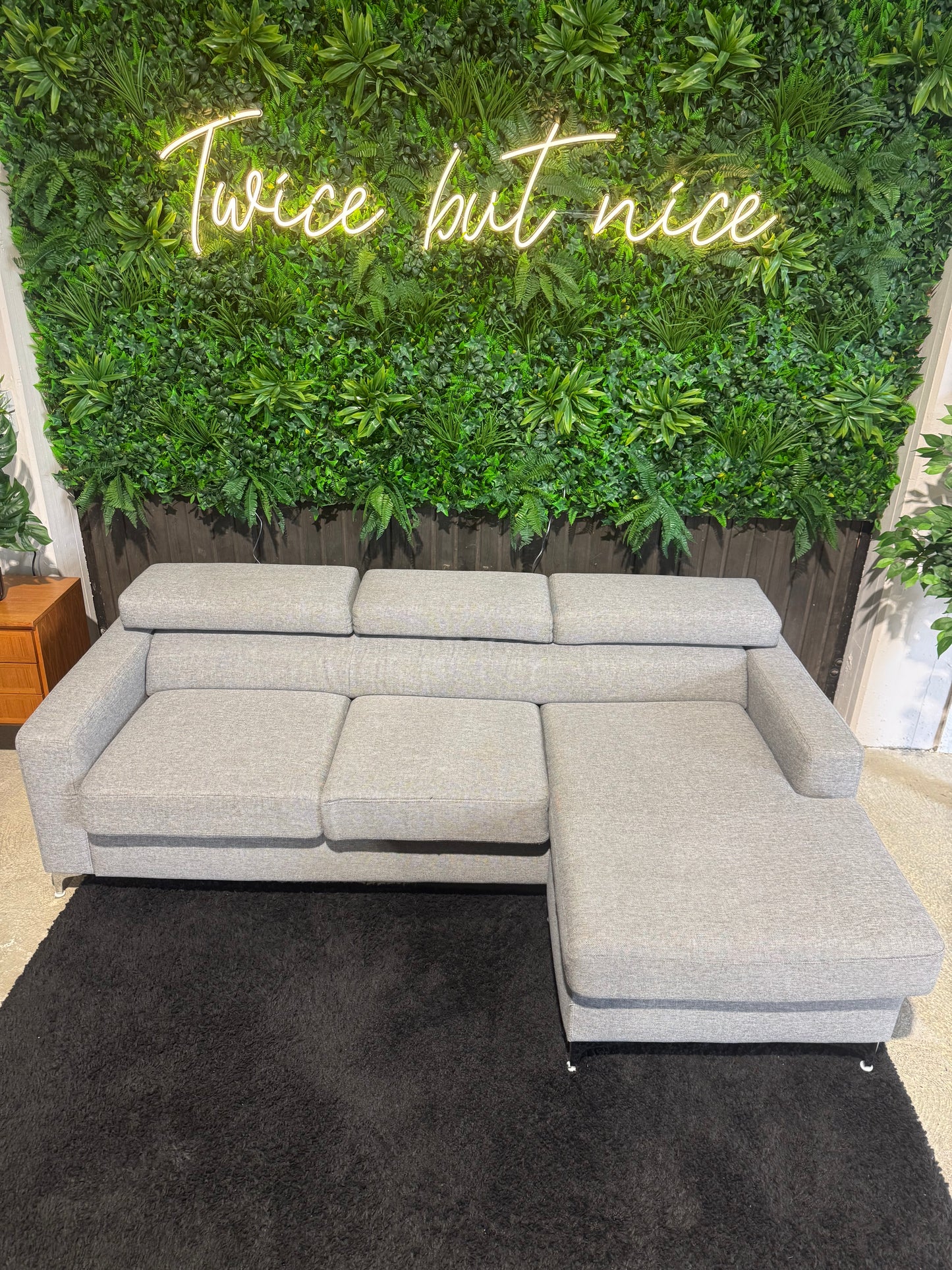 SCAPA hellgraues Ecksofa