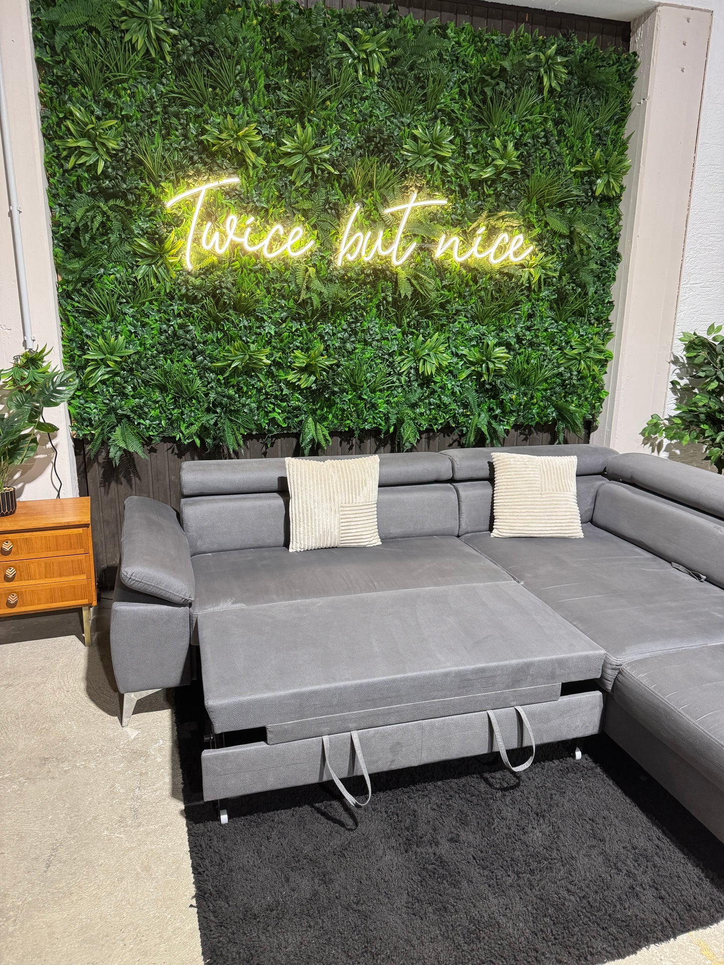 Ecksofa mit Schlaffunktion