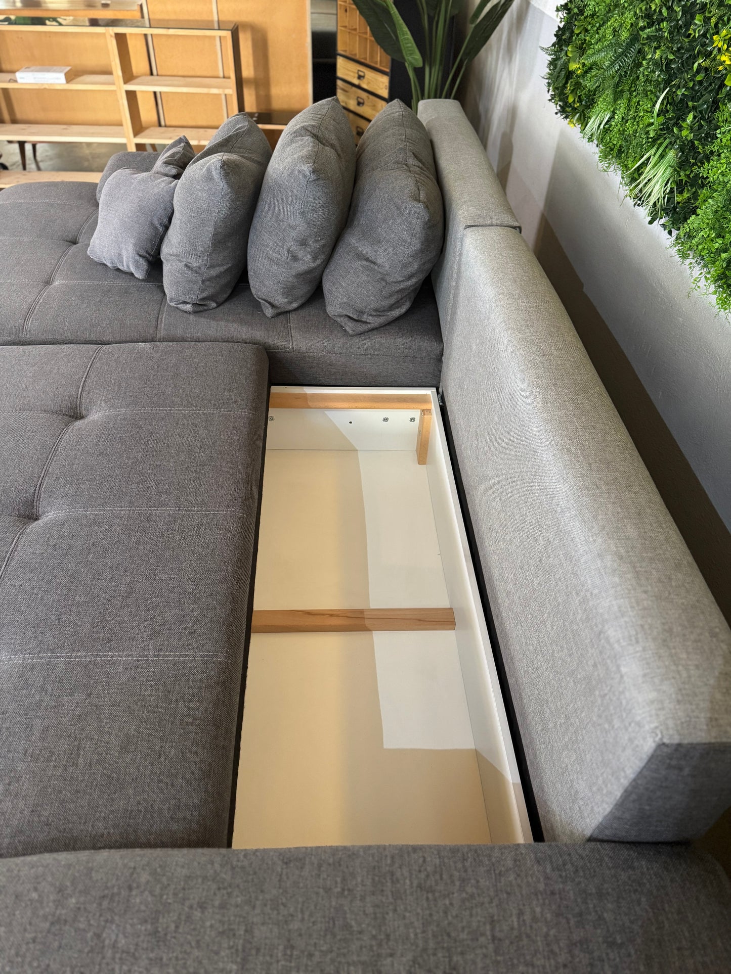 Ecksofa mit Schlaffunktion