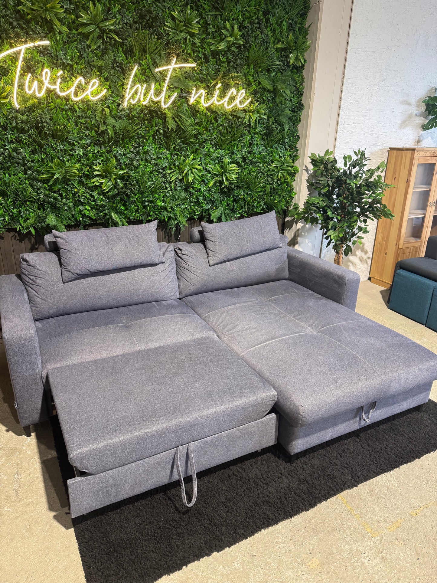CarryHome Ecksofa mit Schlaffunktion