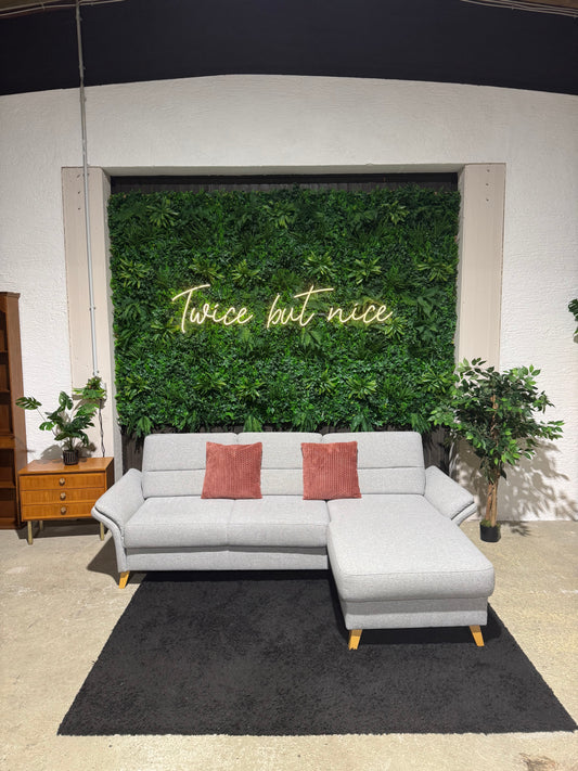 hellgraues Ecksofa