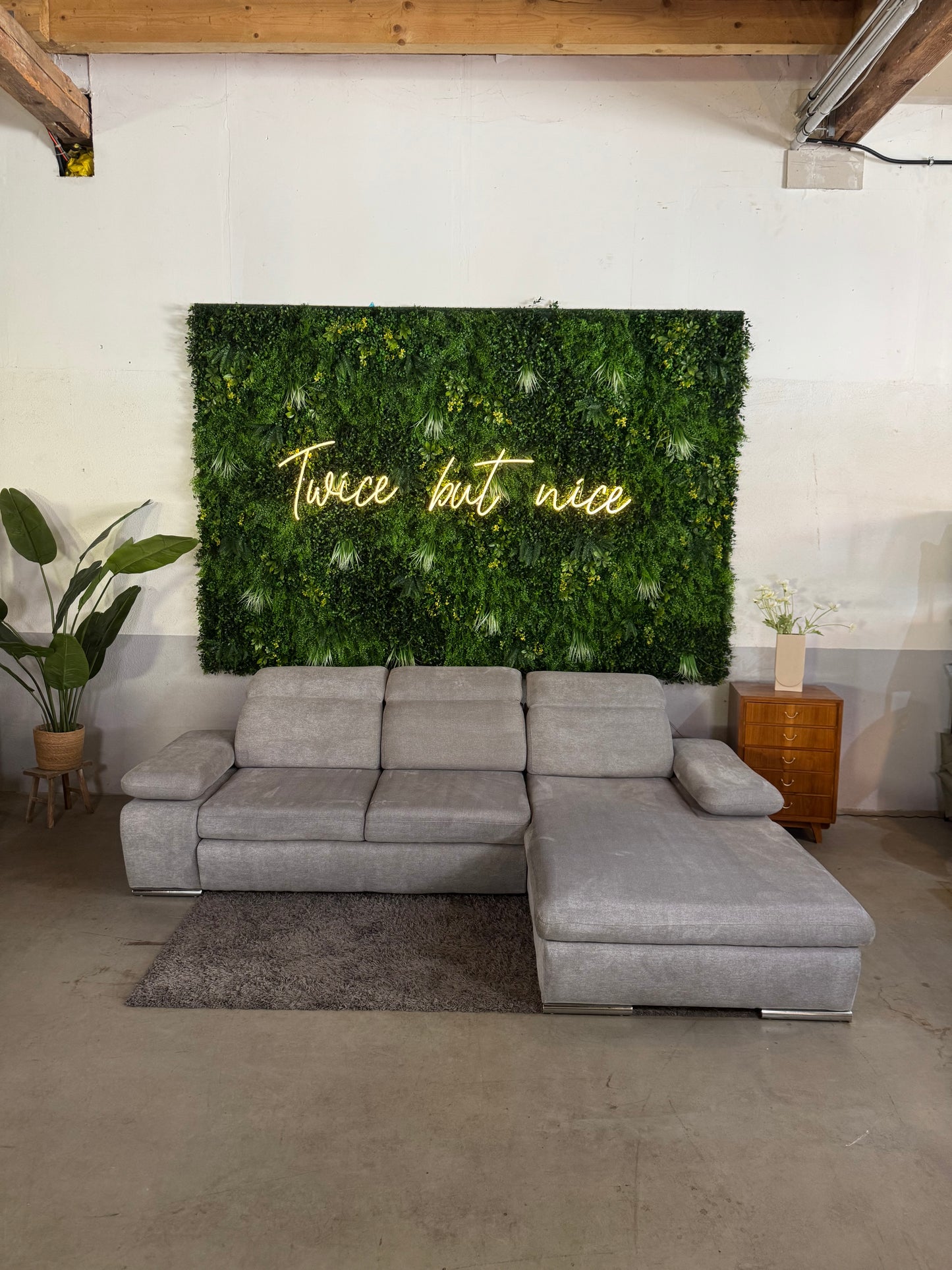 Ecksofa mit Schlaffunktion
