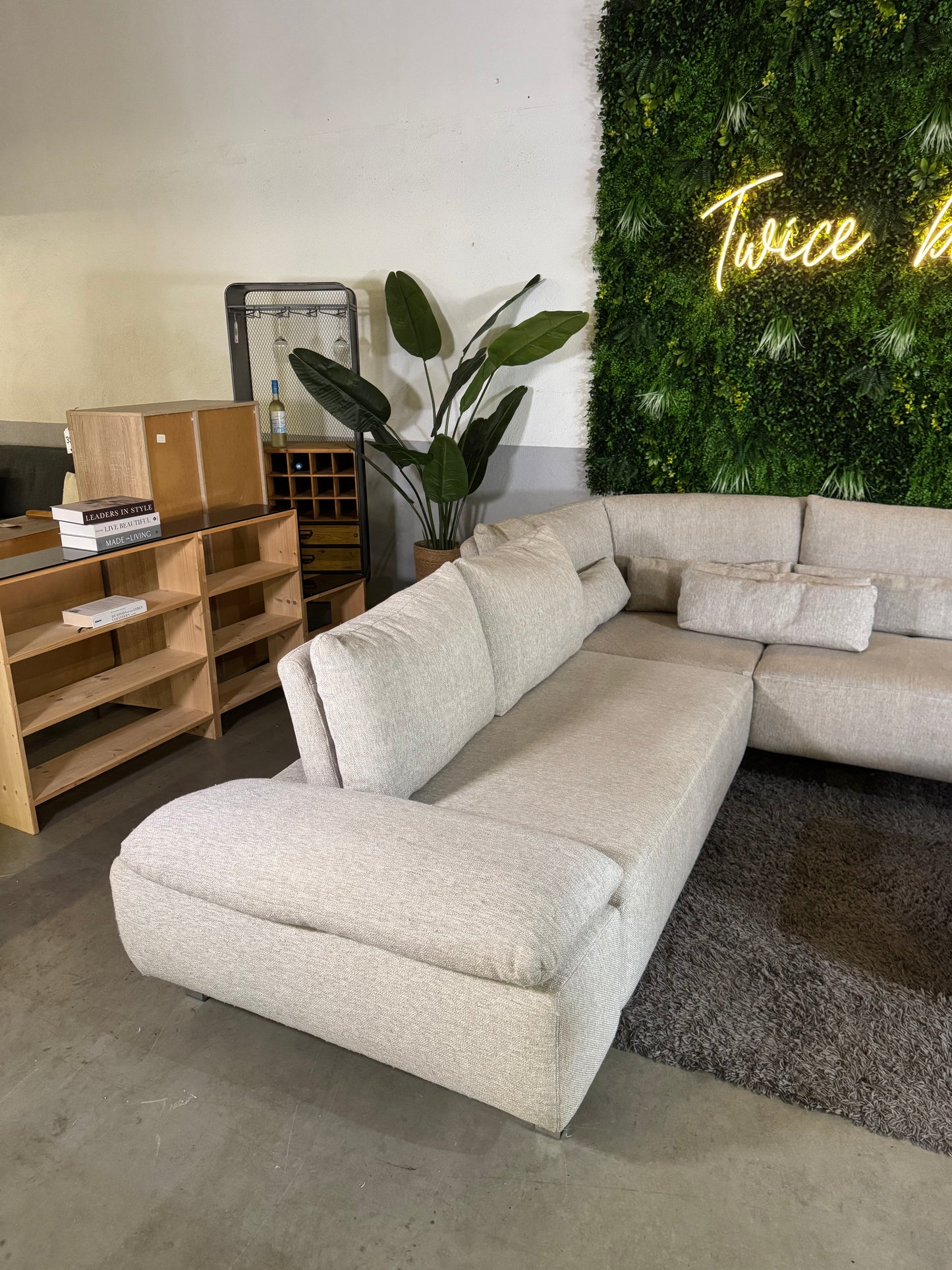 XXL Musterring MR680 Ecksofa mit Hocker