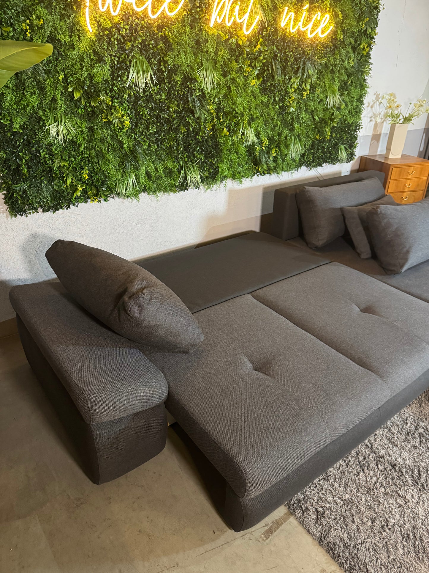 Ecksofa mit Schlaffunktion