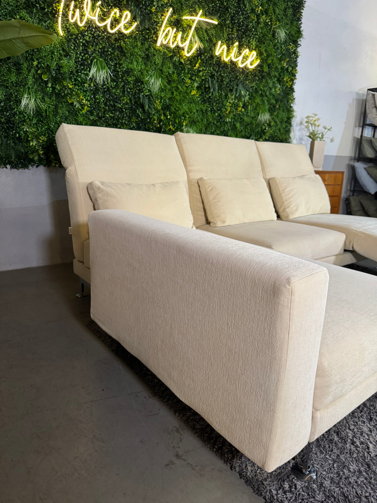 Brühl Moule Ecksofa (creme)