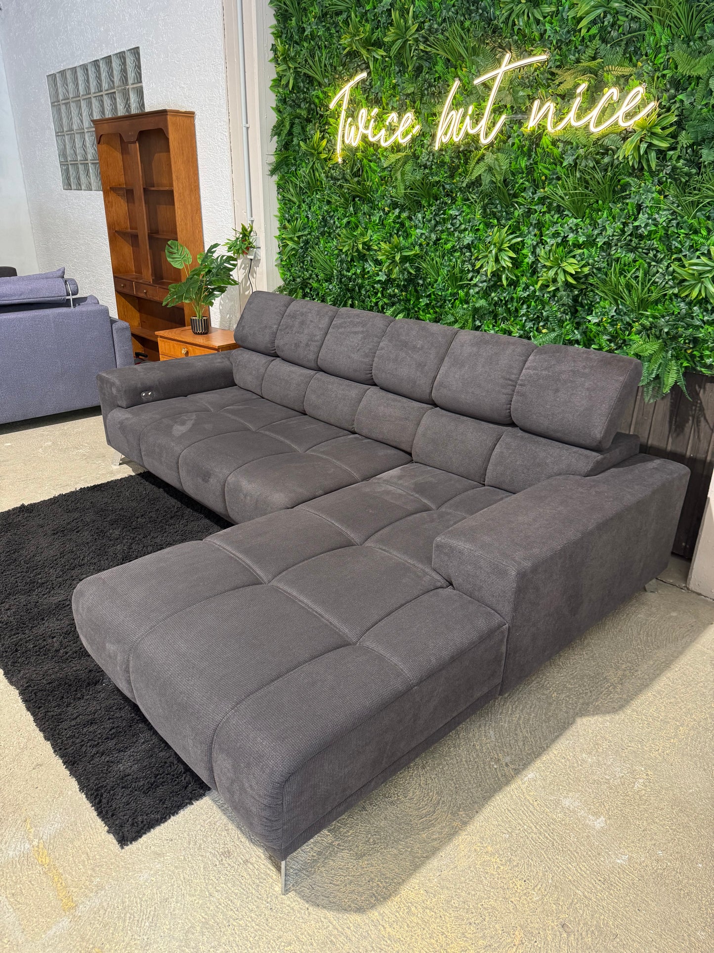 „Freiraum“ Ecksofa mit elektr. Schlaffunktion