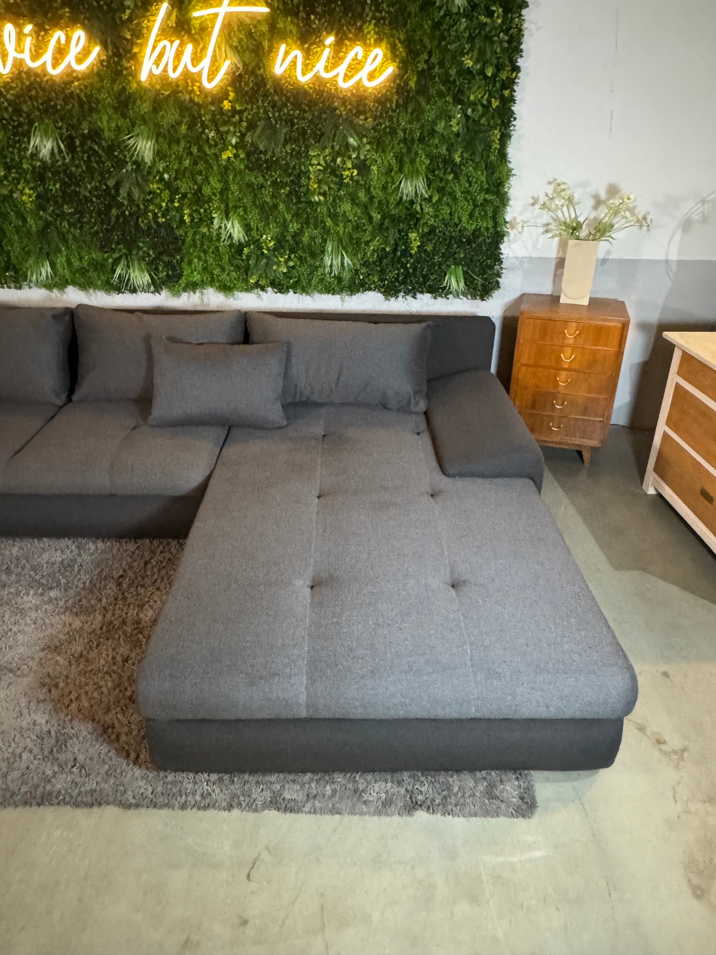 Ecksofa mit Schlaffunktion