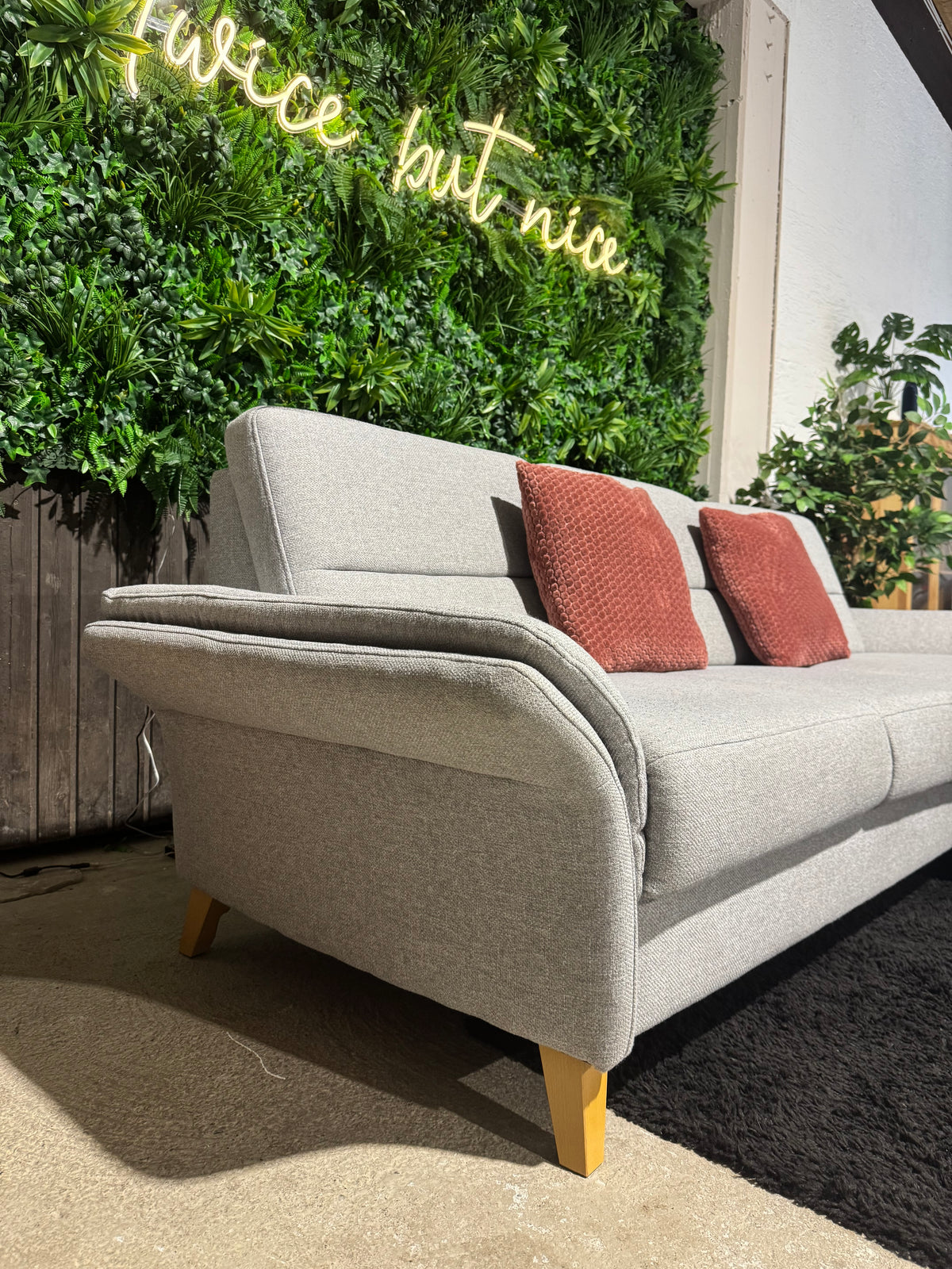hellgraues Ecksofa