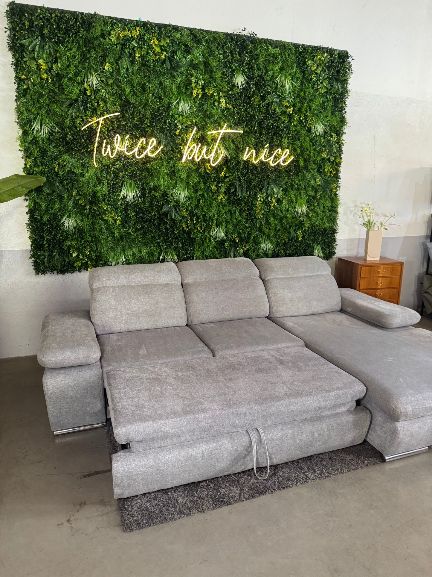 Ecksofa mit Schlaffunktion