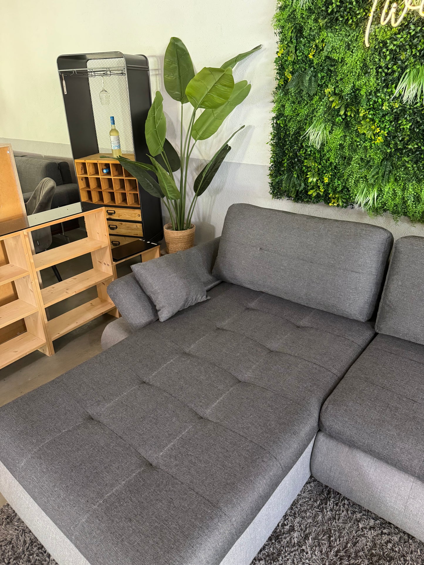 CarryHome Ecksofa mit Schlaffunktion