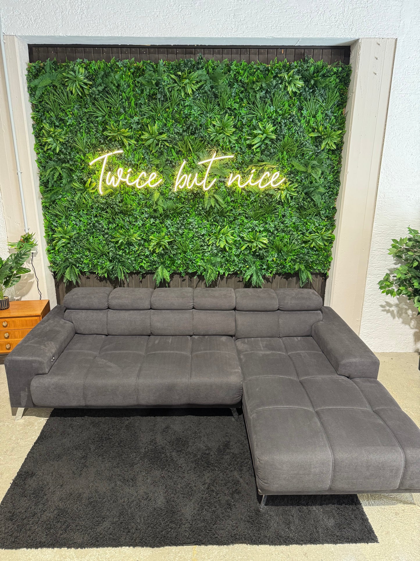 „Freiraum“ Ecksofa mit elektr. Schlaffunktion