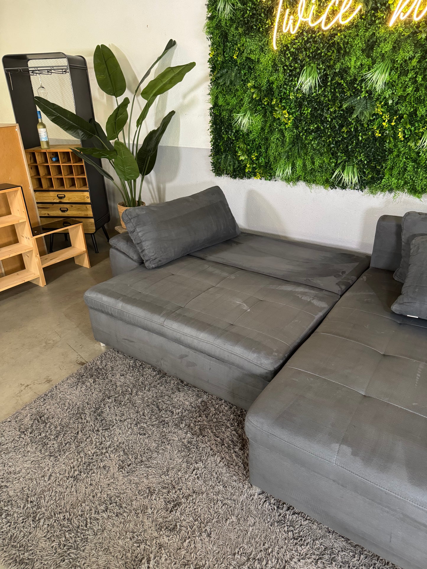 Ecksofa mit Schlaffunktion