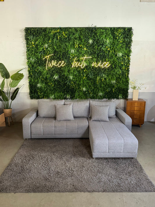 Modernes Ecksofa mit Schlaffunktion (beidseitig montierbar)