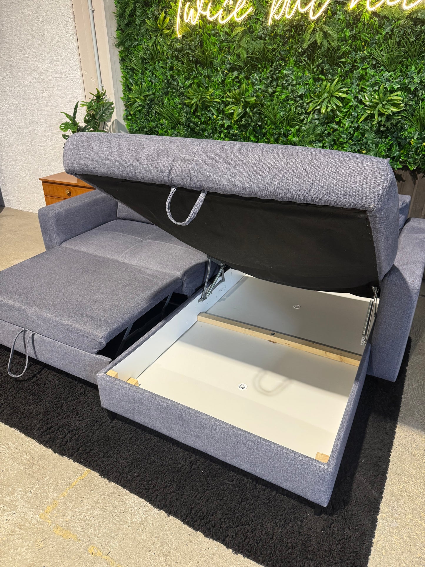 CarryHome Ecksofa mit Schlaffunktion