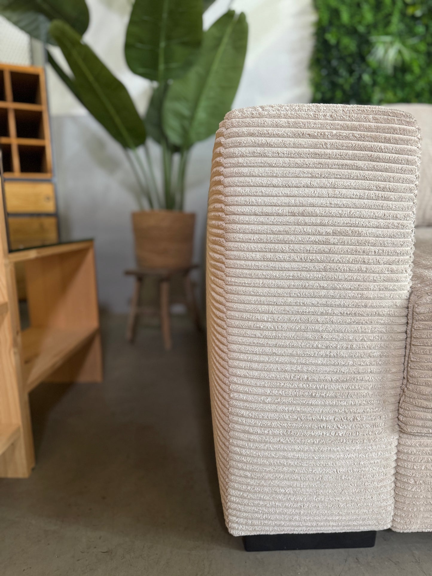 XXL Cord Ecksofa