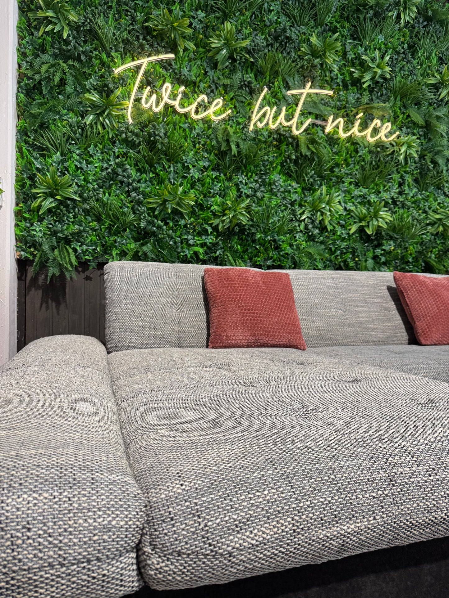 „Domo Collection“ Ecksofa mit Hocker