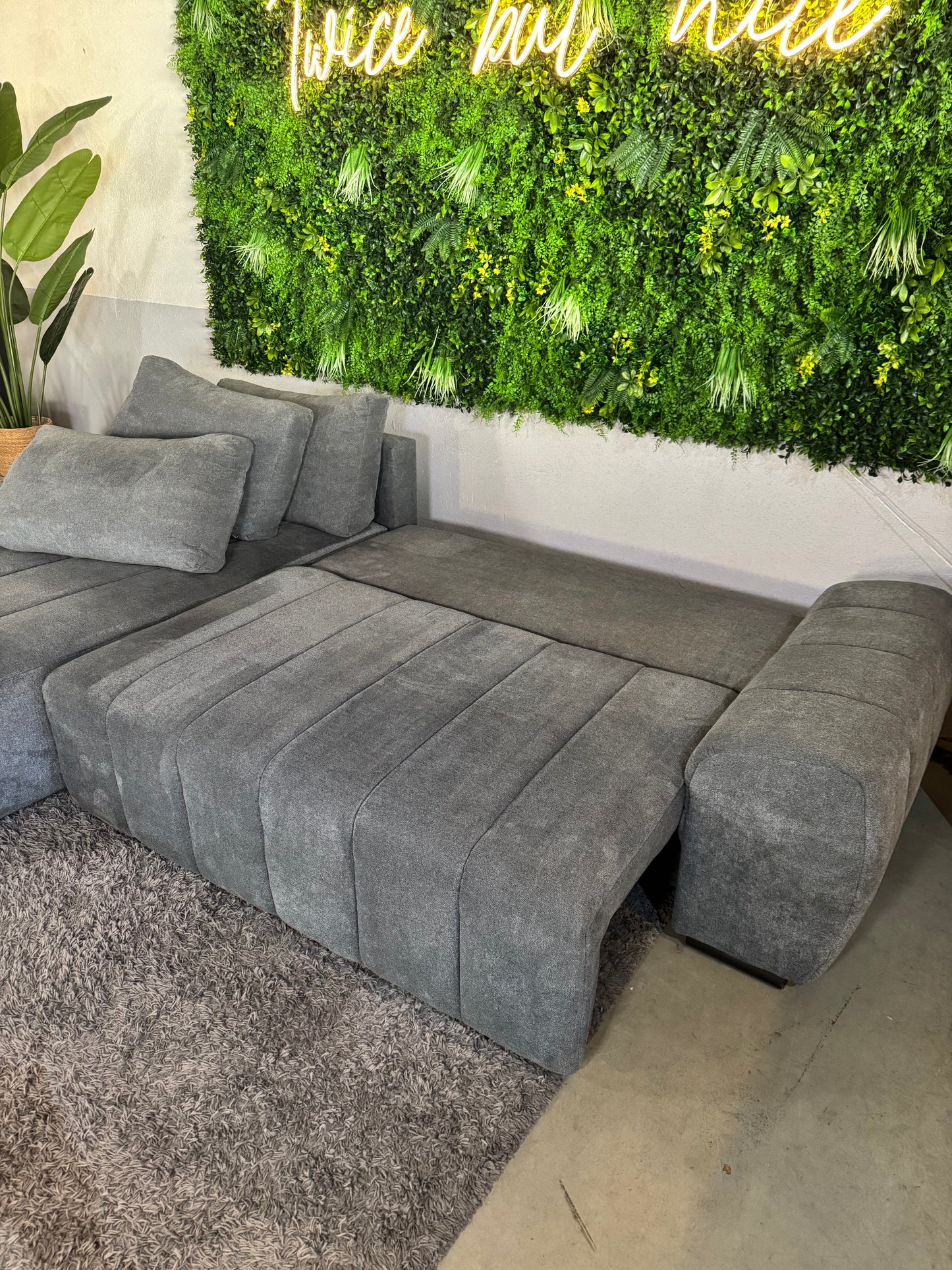 „Gutmann Factory“ Ecksofa mit Schlaffunktion (beidseitig montierbar)