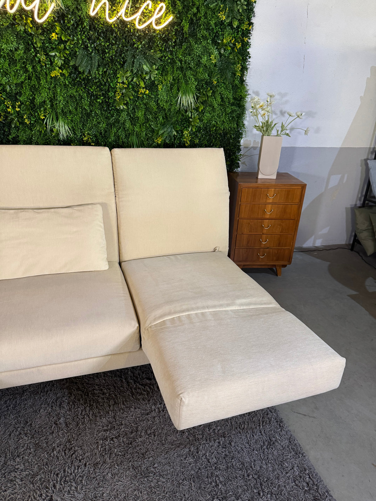 Brühl Moule Ecksofa (creme)