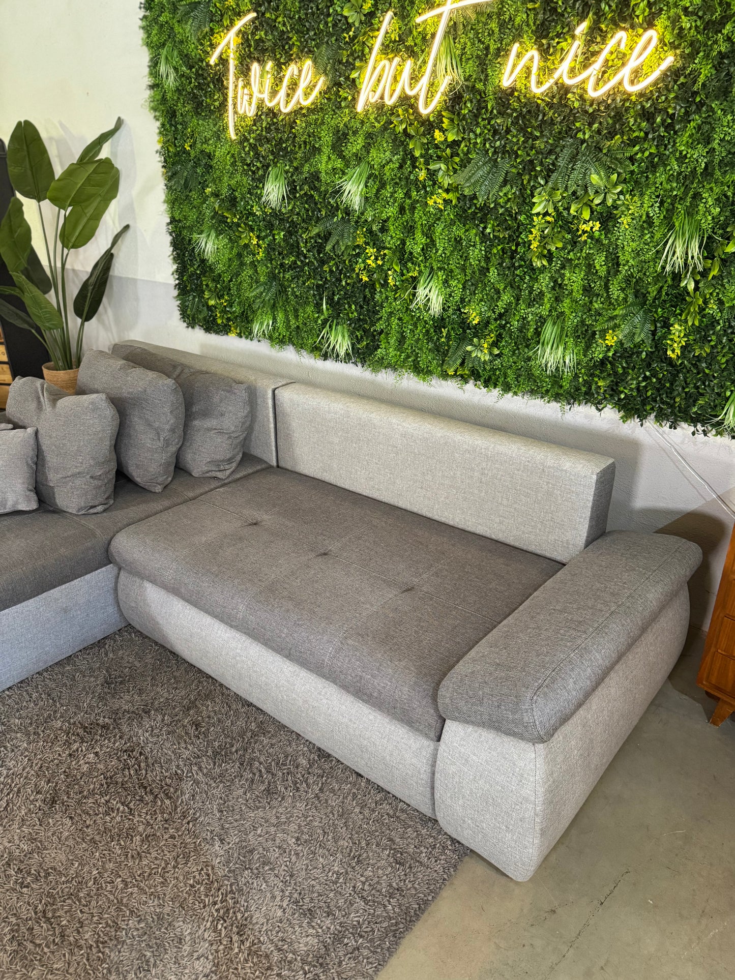 Ecksofa mit Schlaffunktion