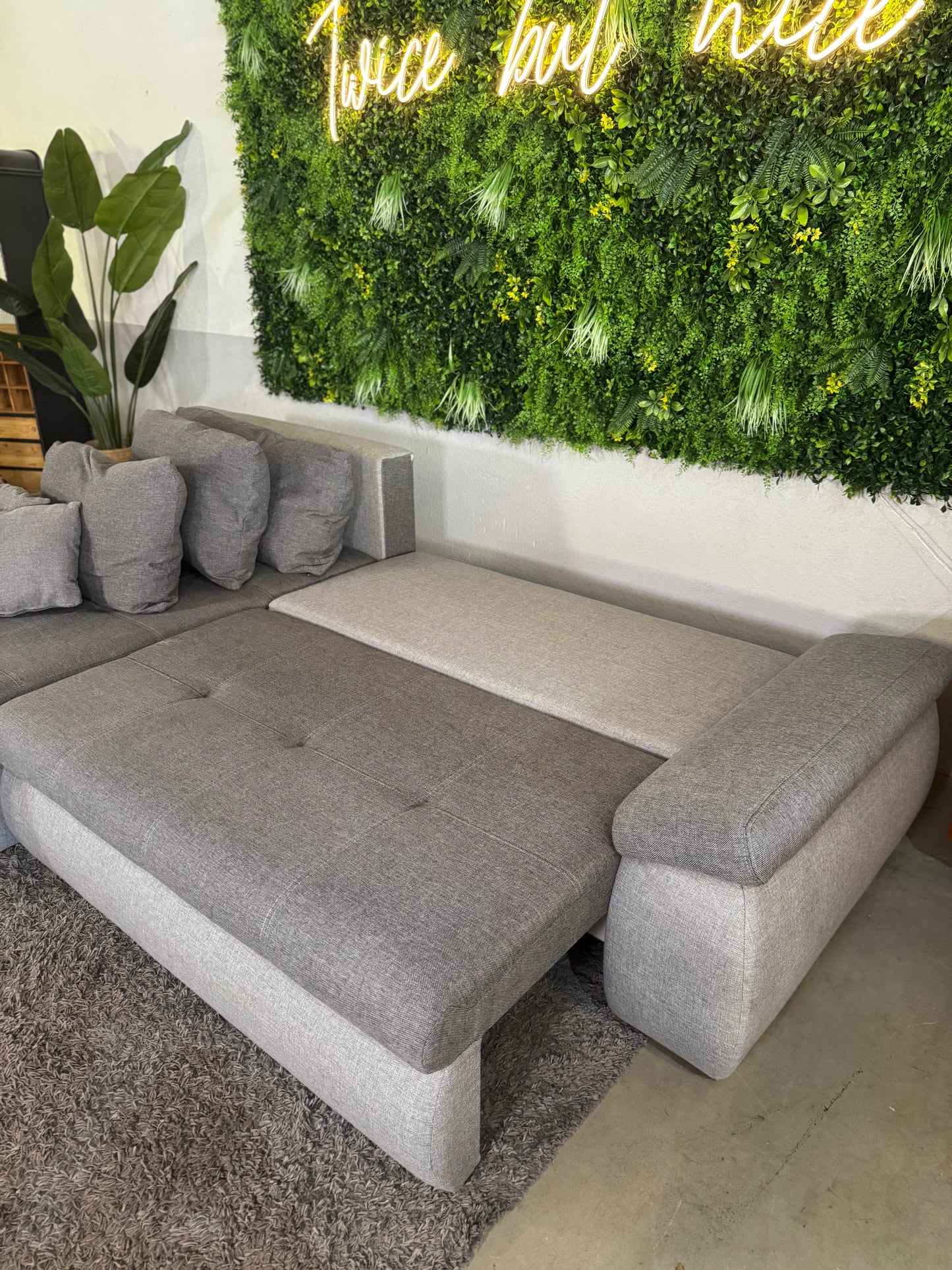 Ecksofa mit Schlaffunktion