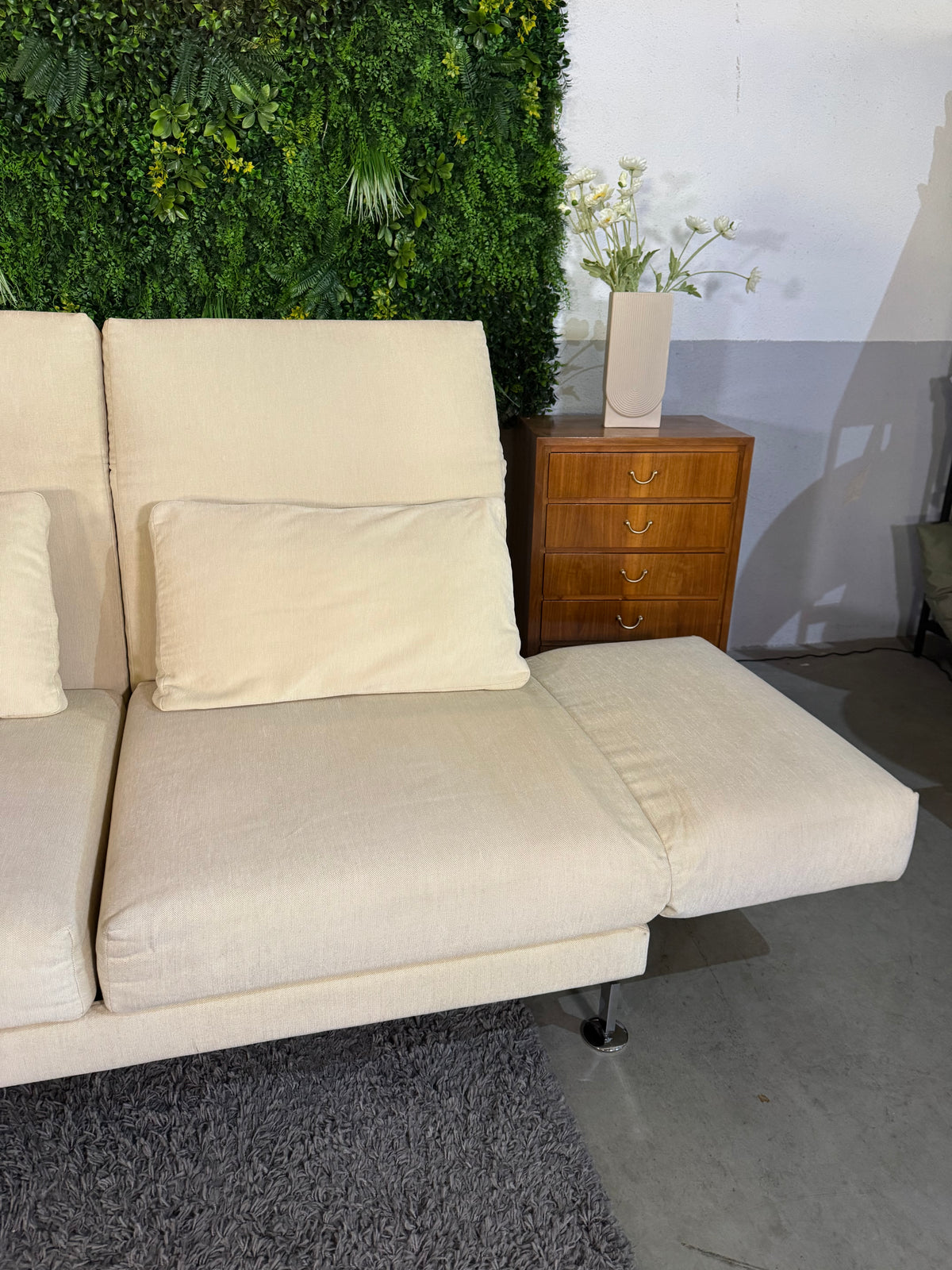 Brühl Moule Ecksofa (creme)