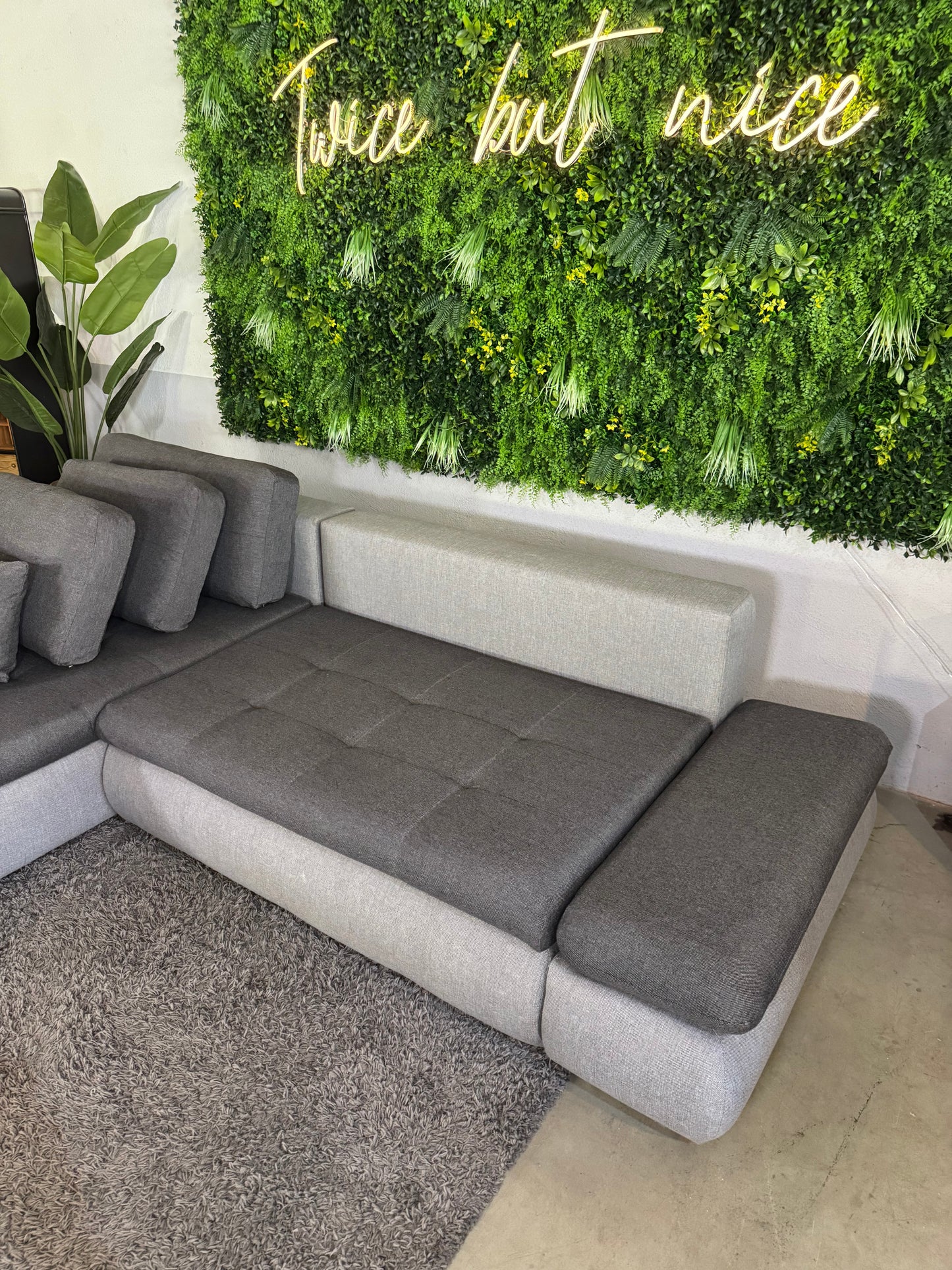 CarryHome Ecksofa mit Schlaffunktion