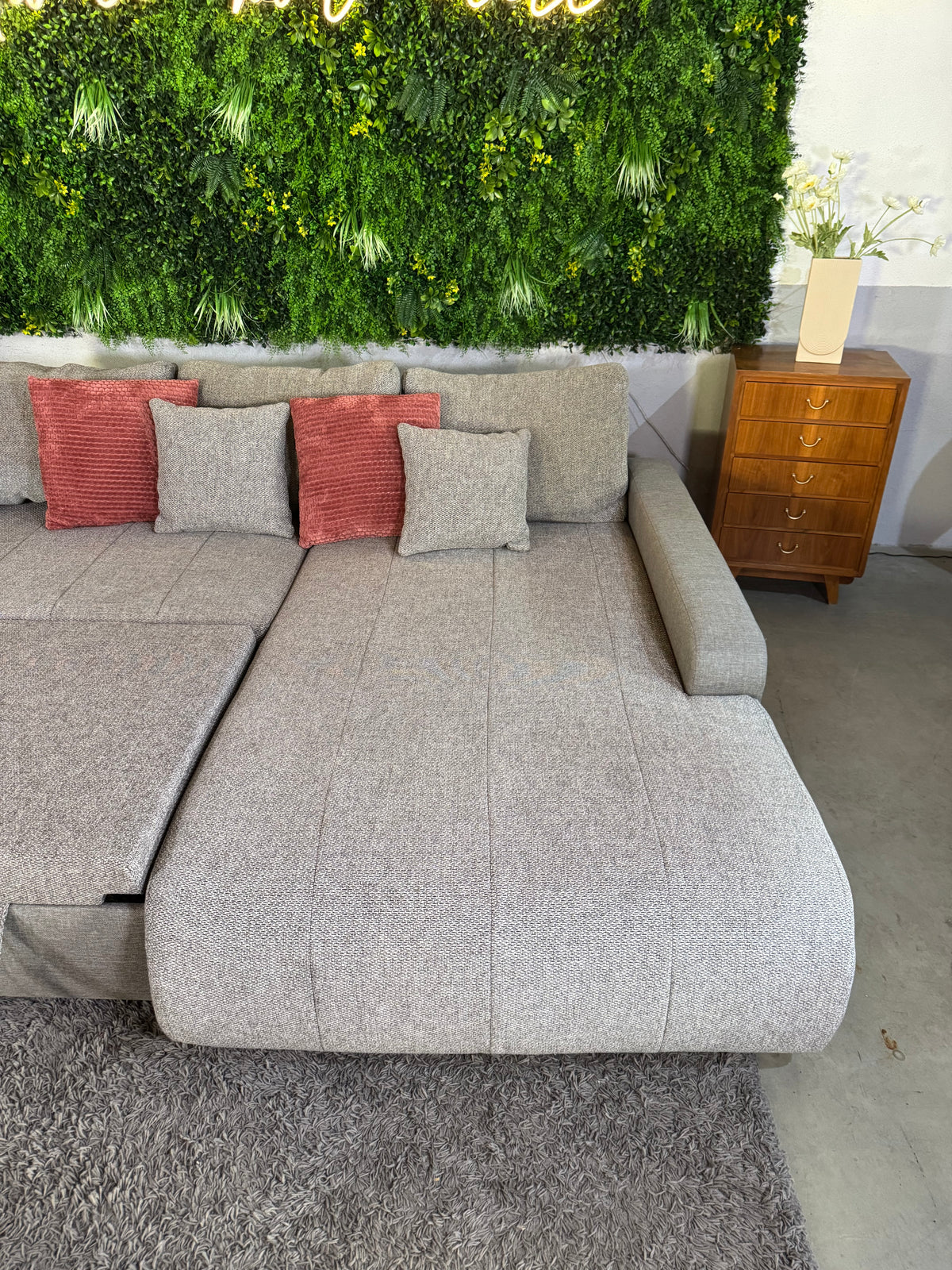 Ecksofa mit Schlaffunktion