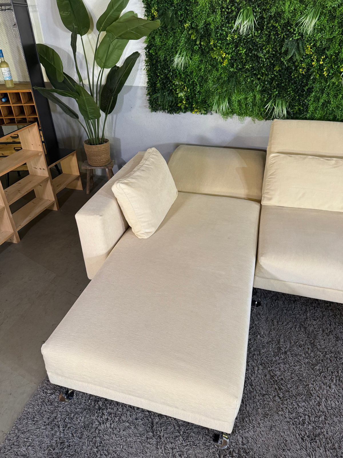 Brühl Moule Ecksofa (creme)