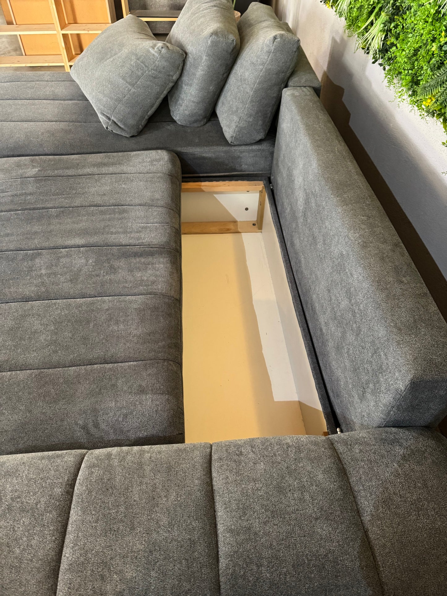 „Gutmann Factory“ Ecksofa mit Schlaffunktion (beidseitig montierbar)