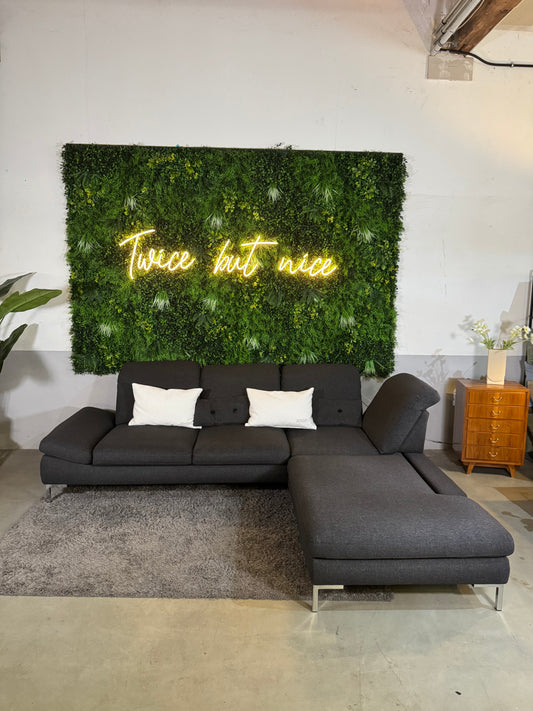 Ecksofa Anthrazit (NP: 2577€)