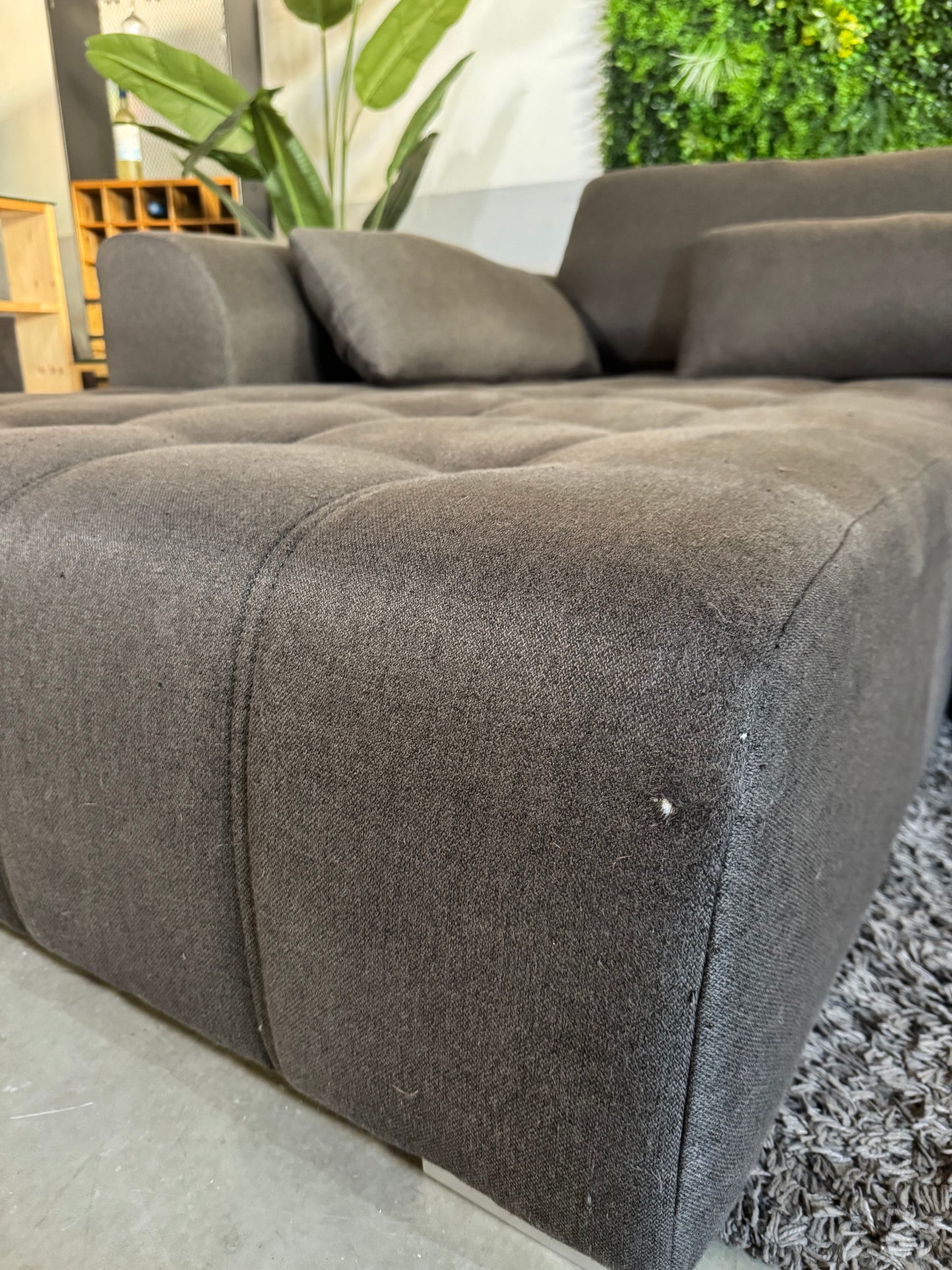 Ecksofa mit elektr. Schlaffunktion