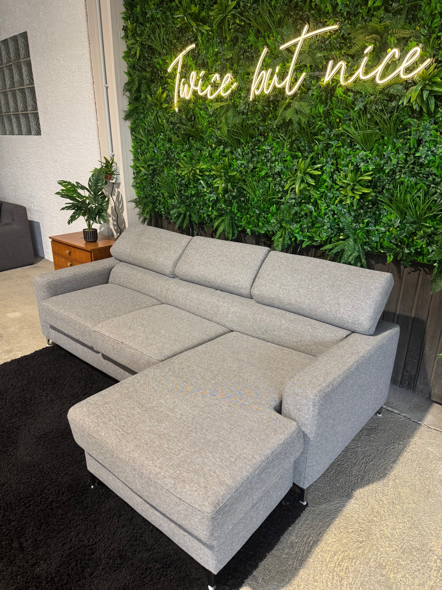 SCAPA hellgraues Ecksofa
