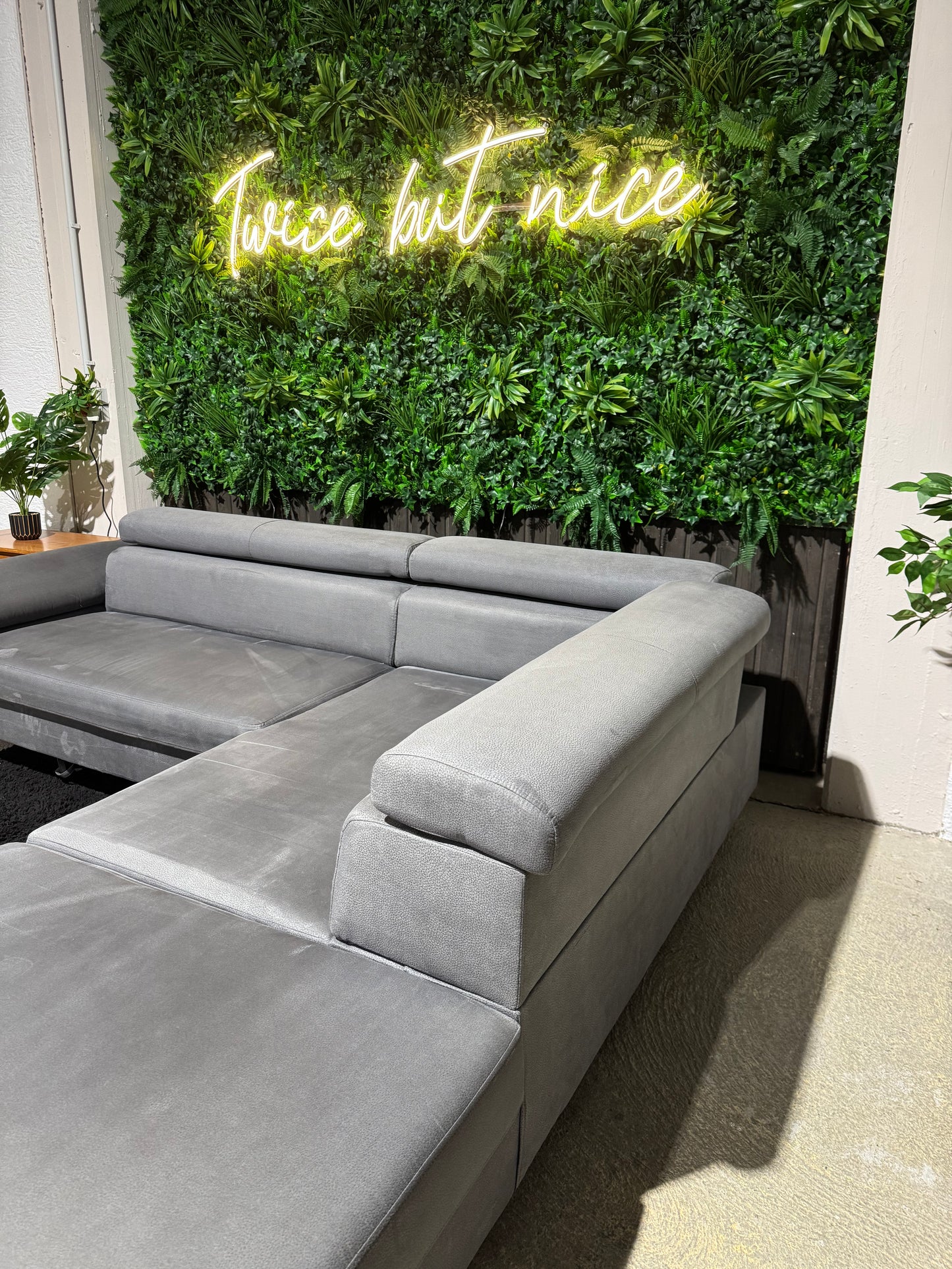 Ecksofa mit Schlaffunktion