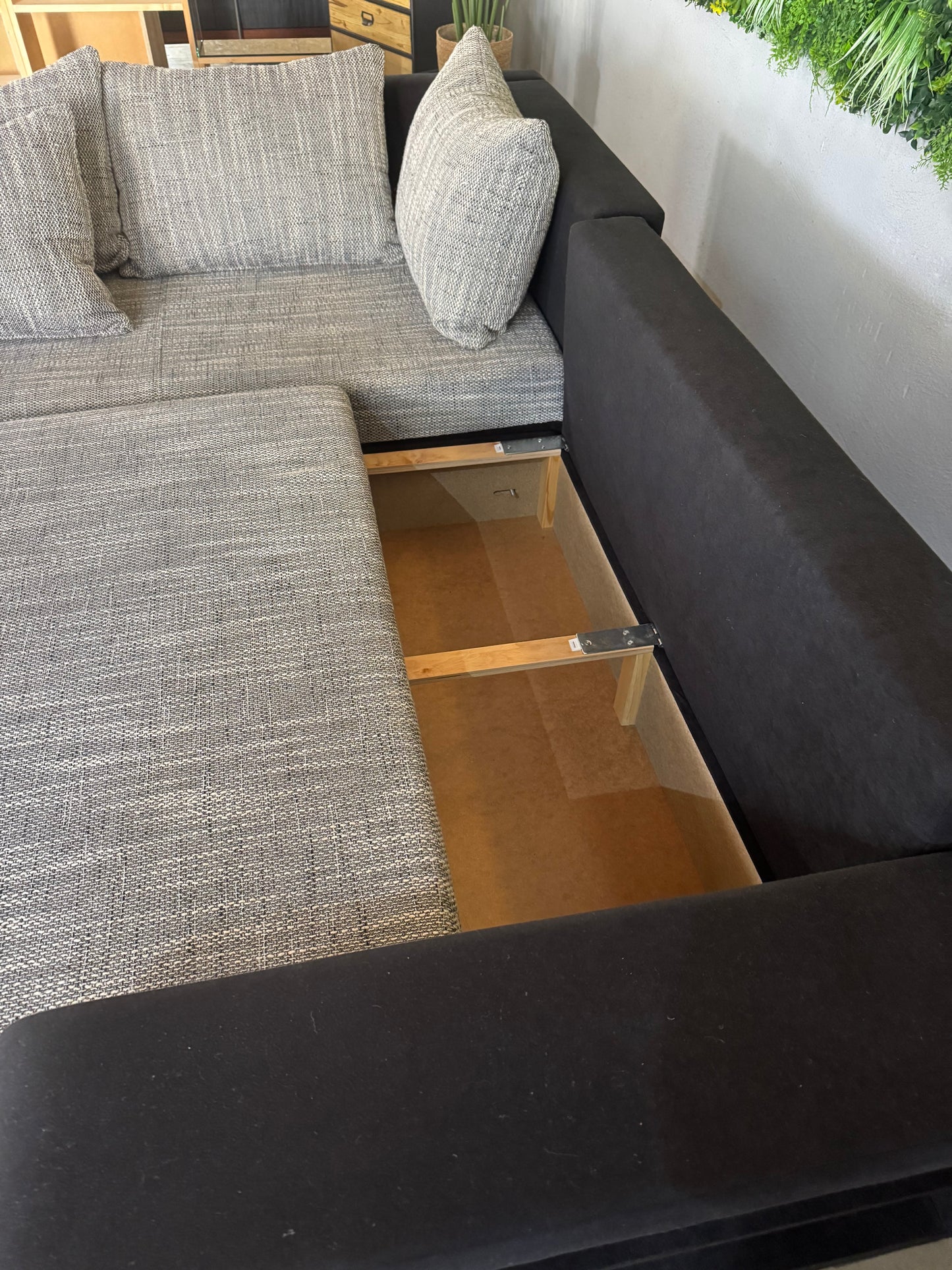 Ecksofa mit Schlaffunktion