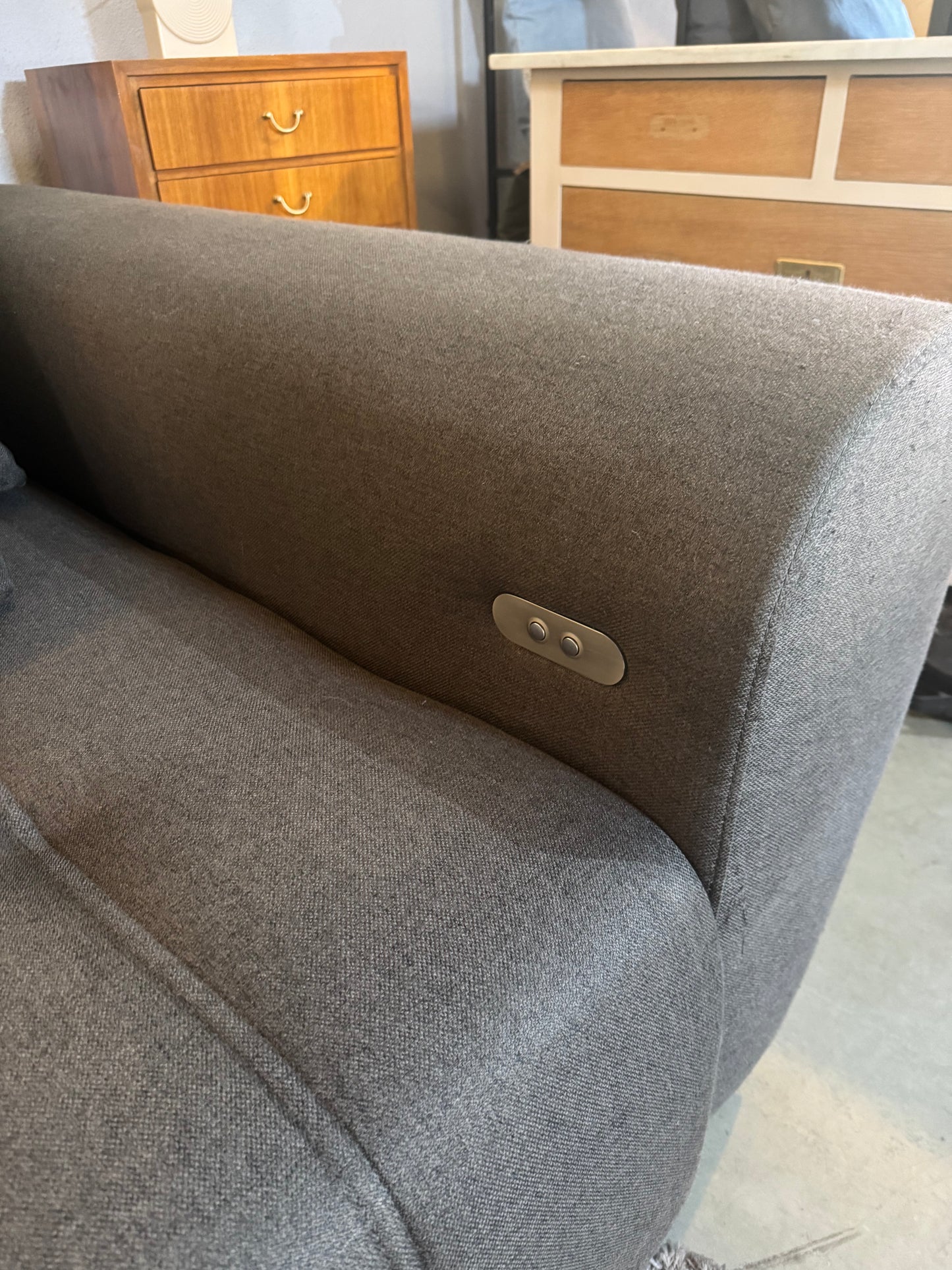 Ecksofa mit elektr. Schlaffunktion