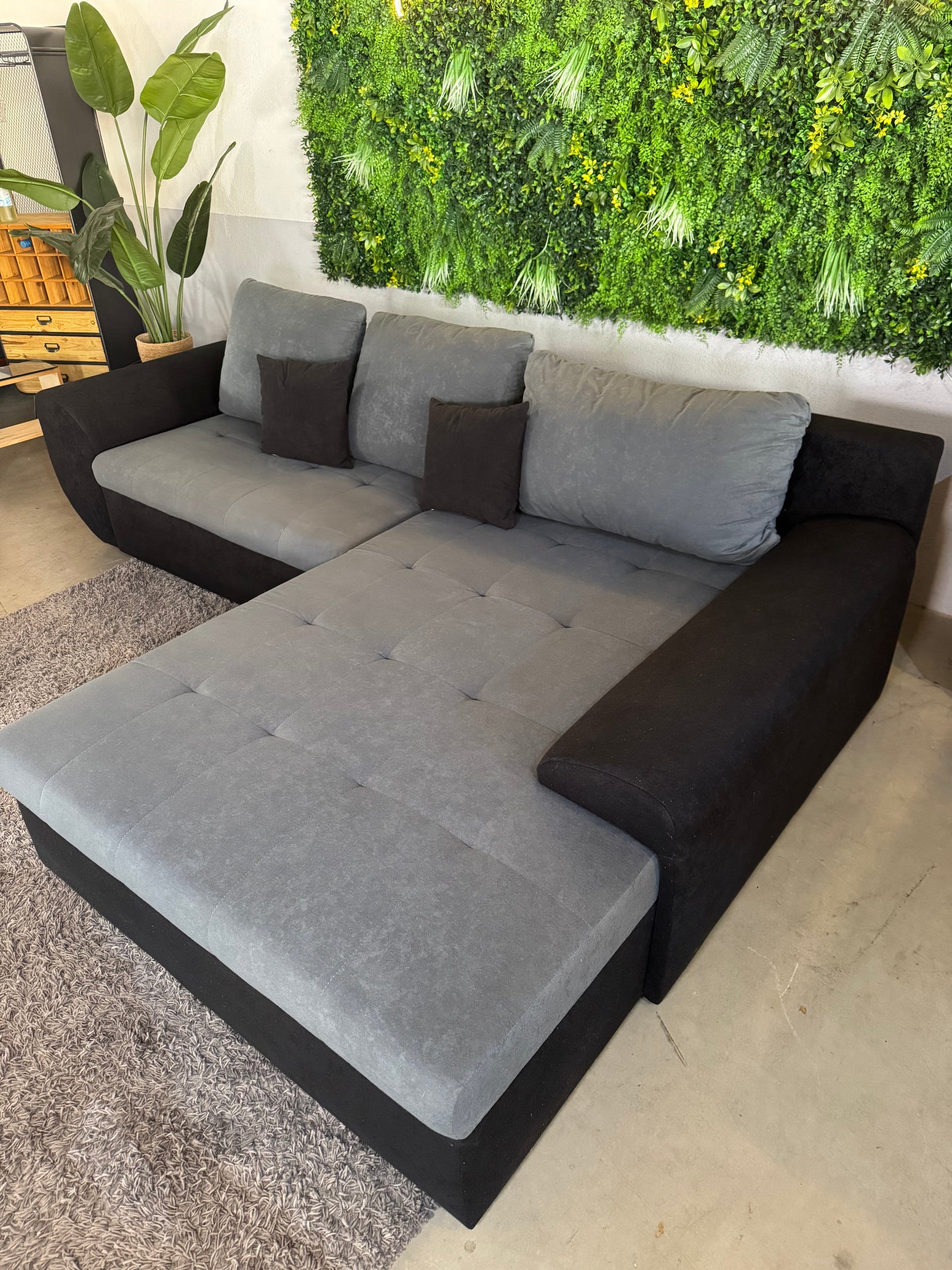 Ecksofa mit Schlaffunktion