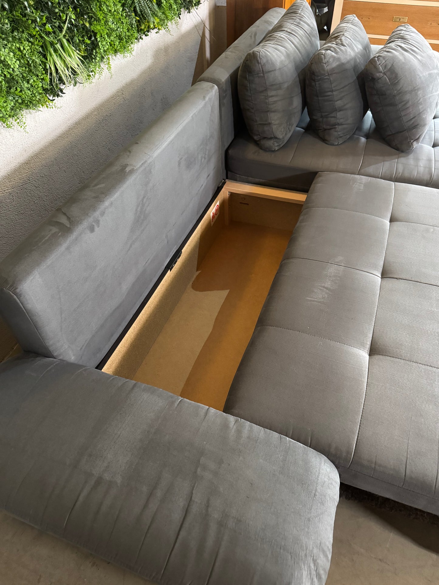 Ecksofa mit Schlaffunktion