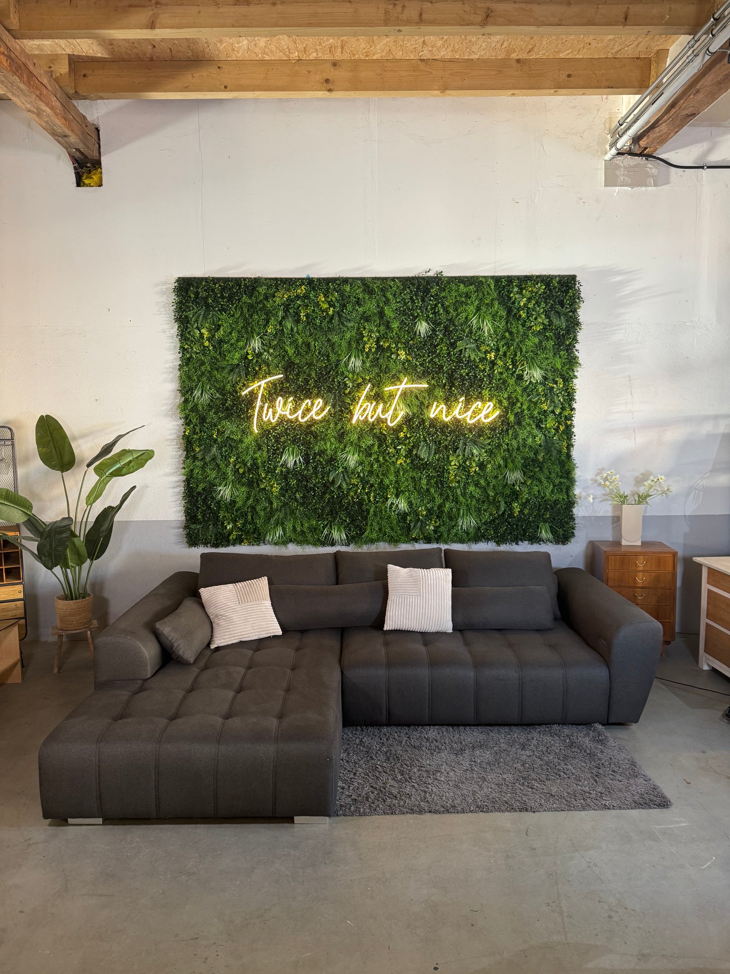 Ecksofa mit elektr. Schlaffunktion