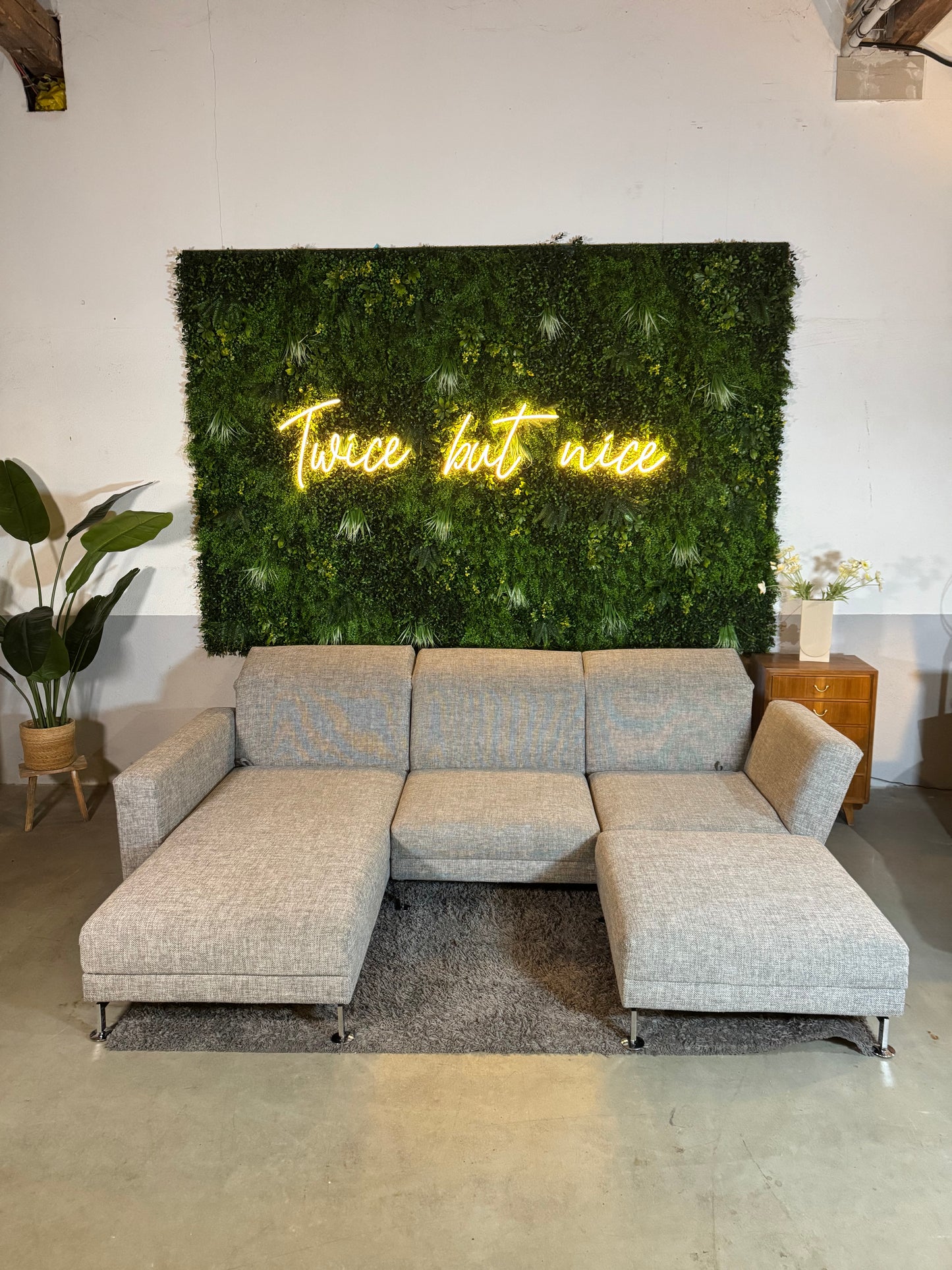 Brühl Moule Ecksofa inkl. Hocker