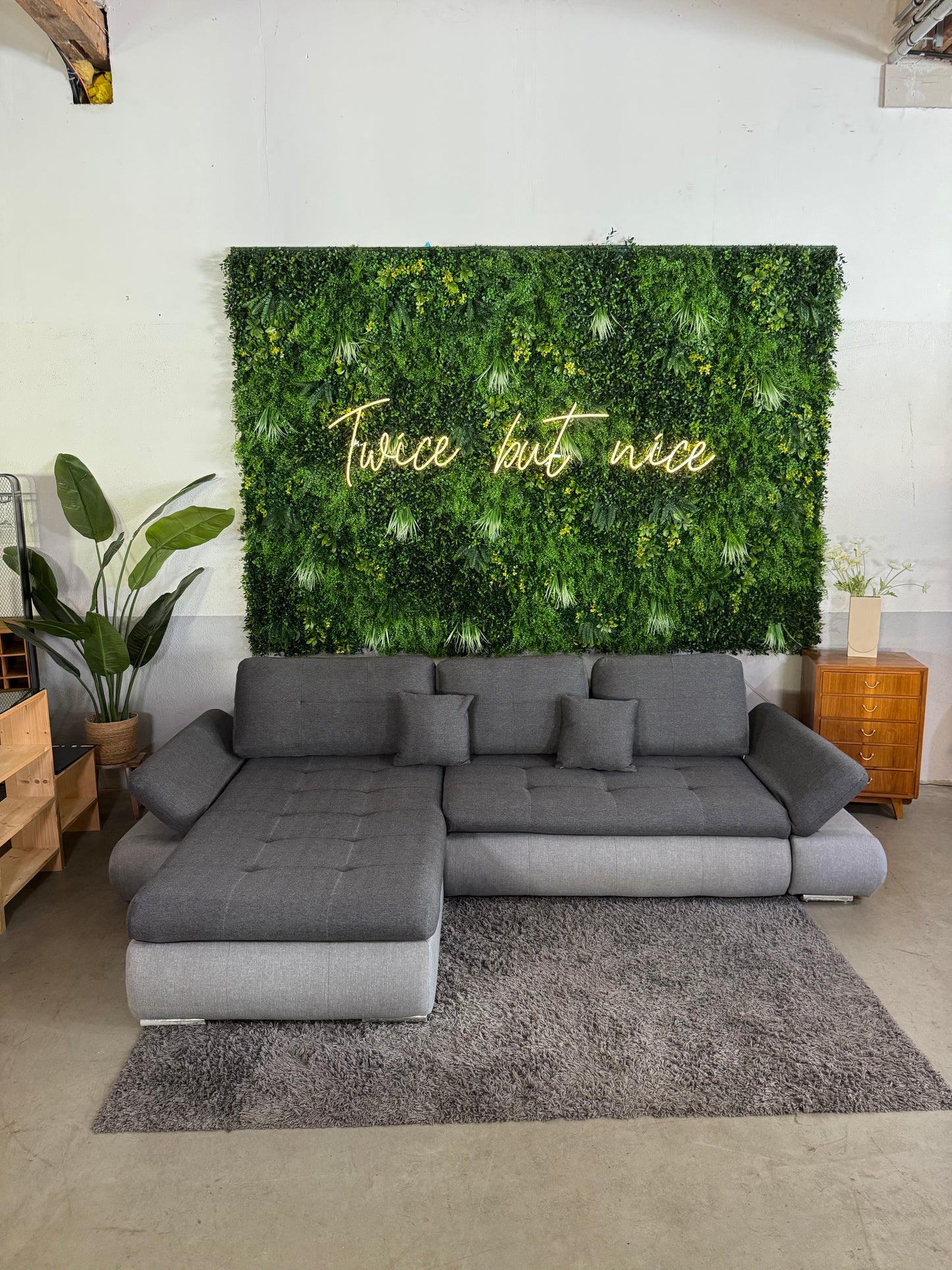 CarryHome Ecksofa mit Schlaffunktion