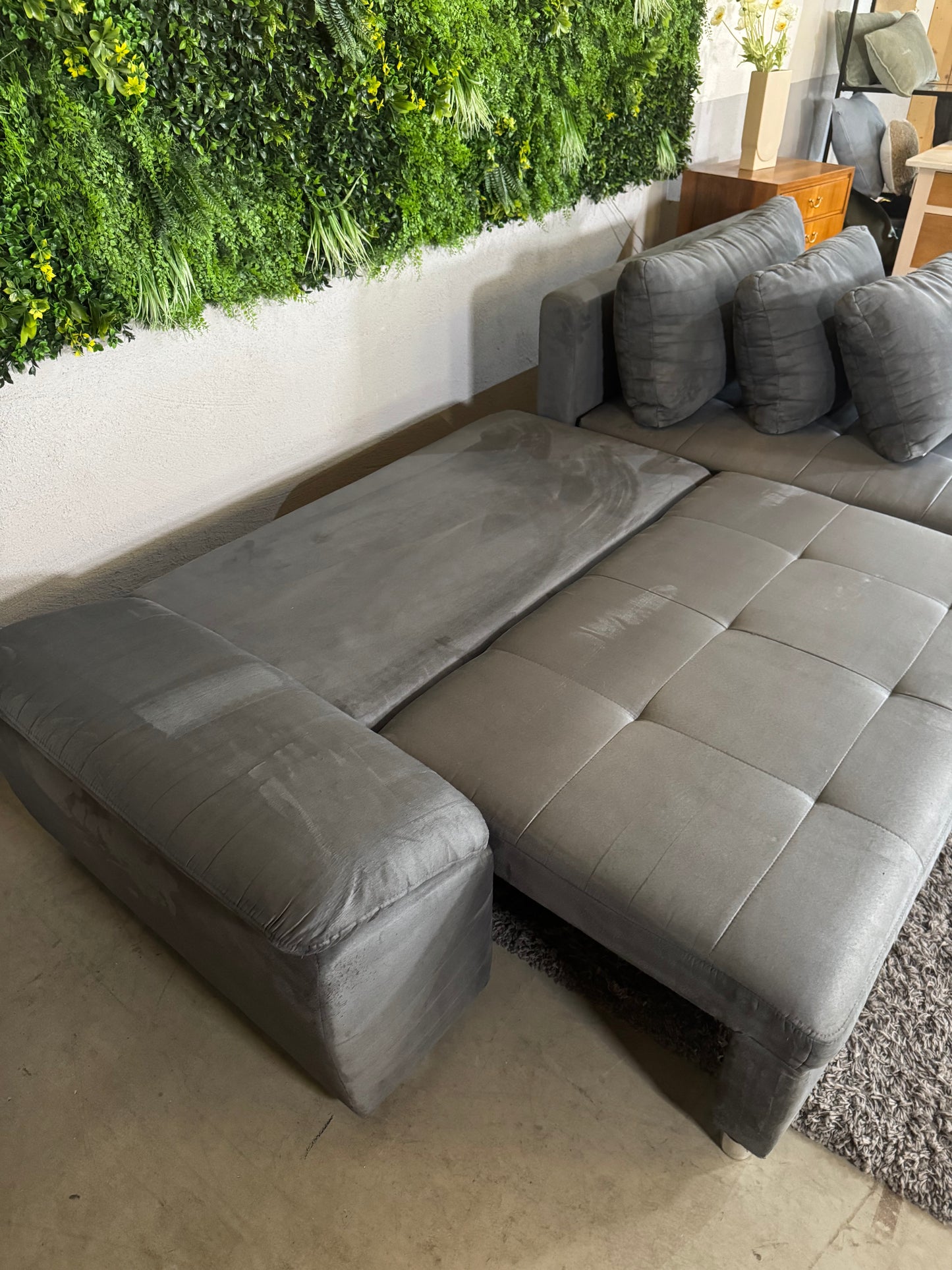 Ecksofa mit Schlaffunktion