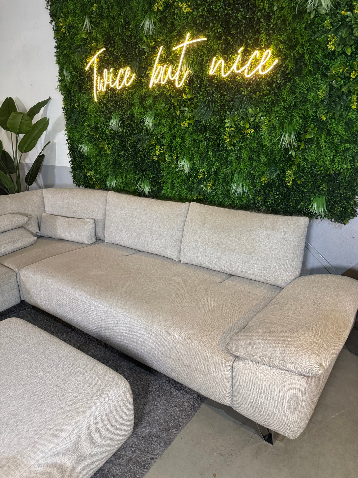 XXL Musterring MR680 Ecksofa mit Hocker