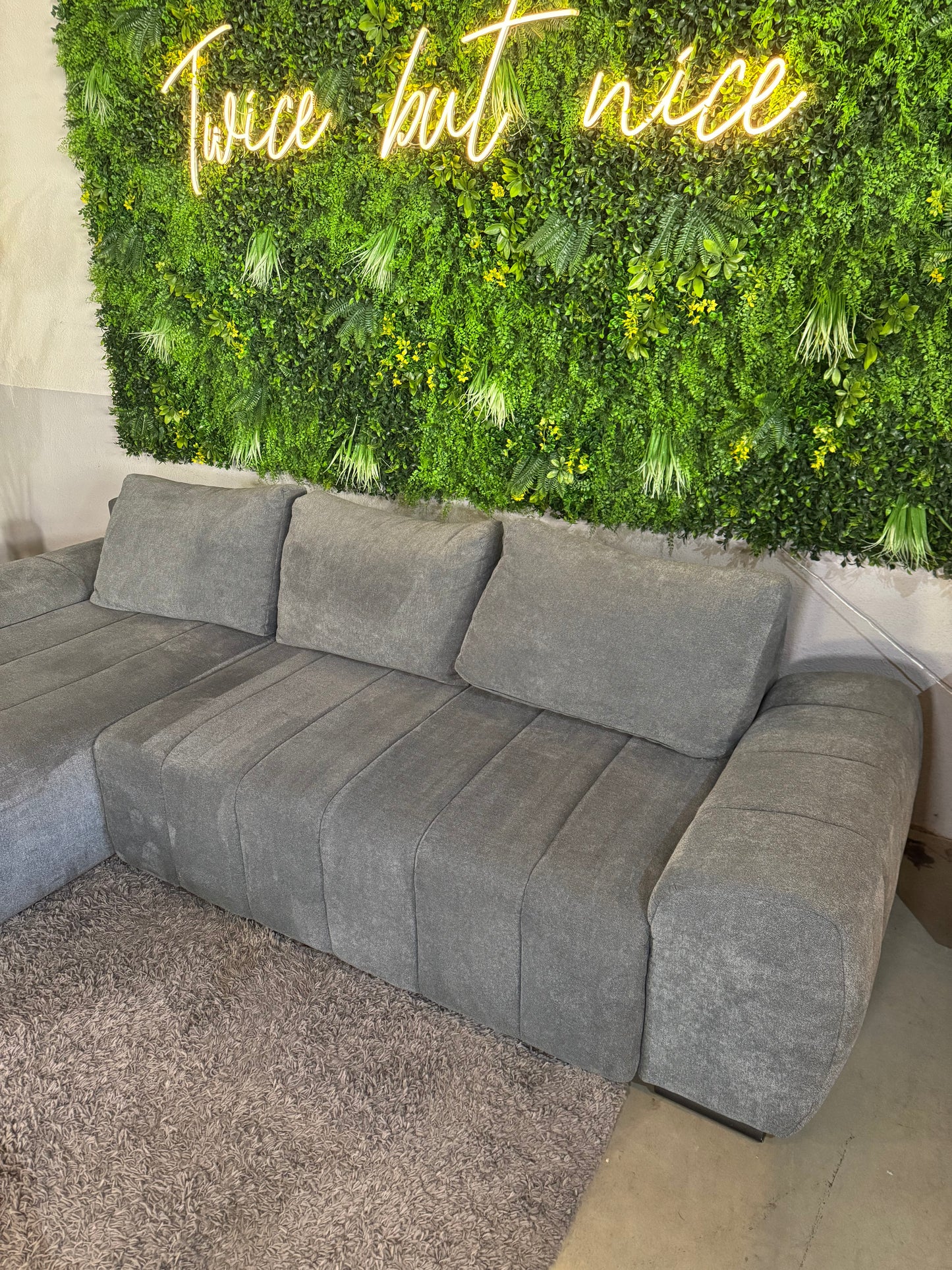 „Gutmann Factory“ Ecksofa mit Schlaffunktion (beidseitig montierbar)