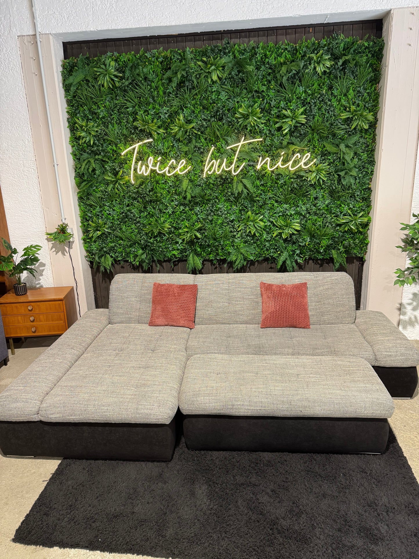 „Domo Collection“ Ecksofa mit Hocker