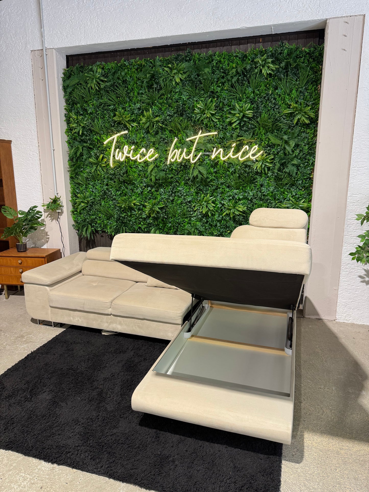 Ecksofa mit Schlaffunktion