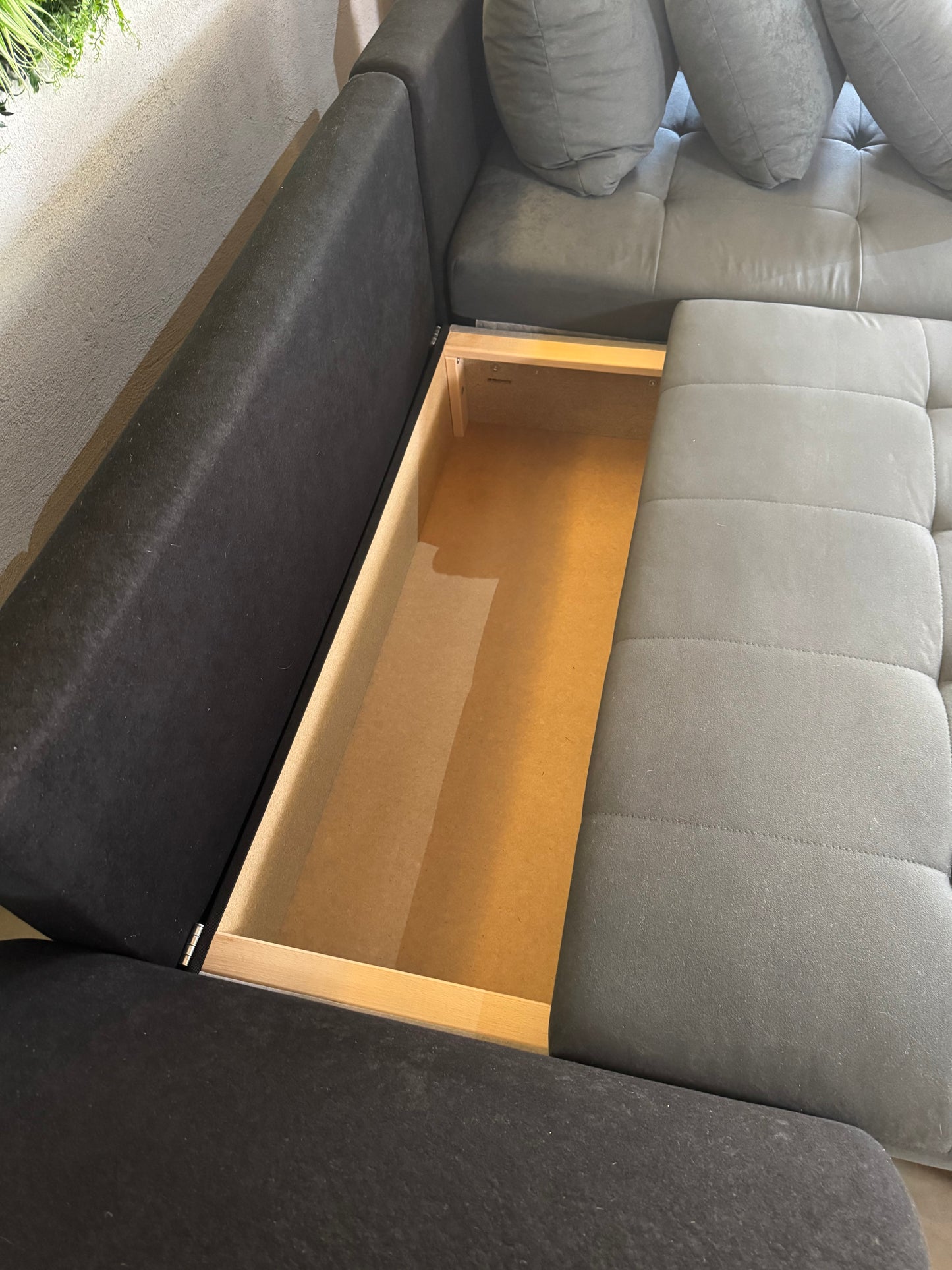 Ecksofa mit Schlaffunktion